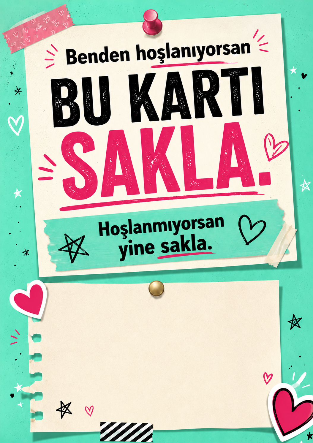 Bu Kartı Sakla