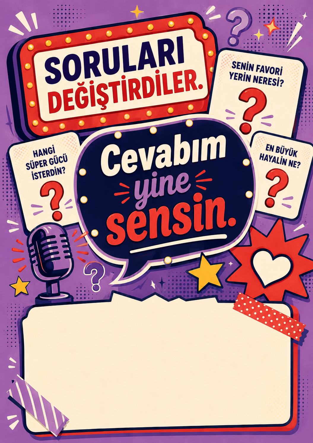 Cevabım Yine Sen