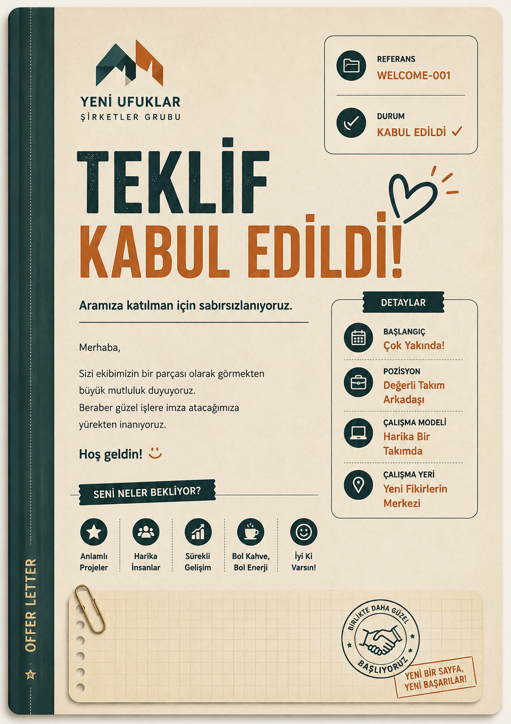 Yeni Başlangıçlar